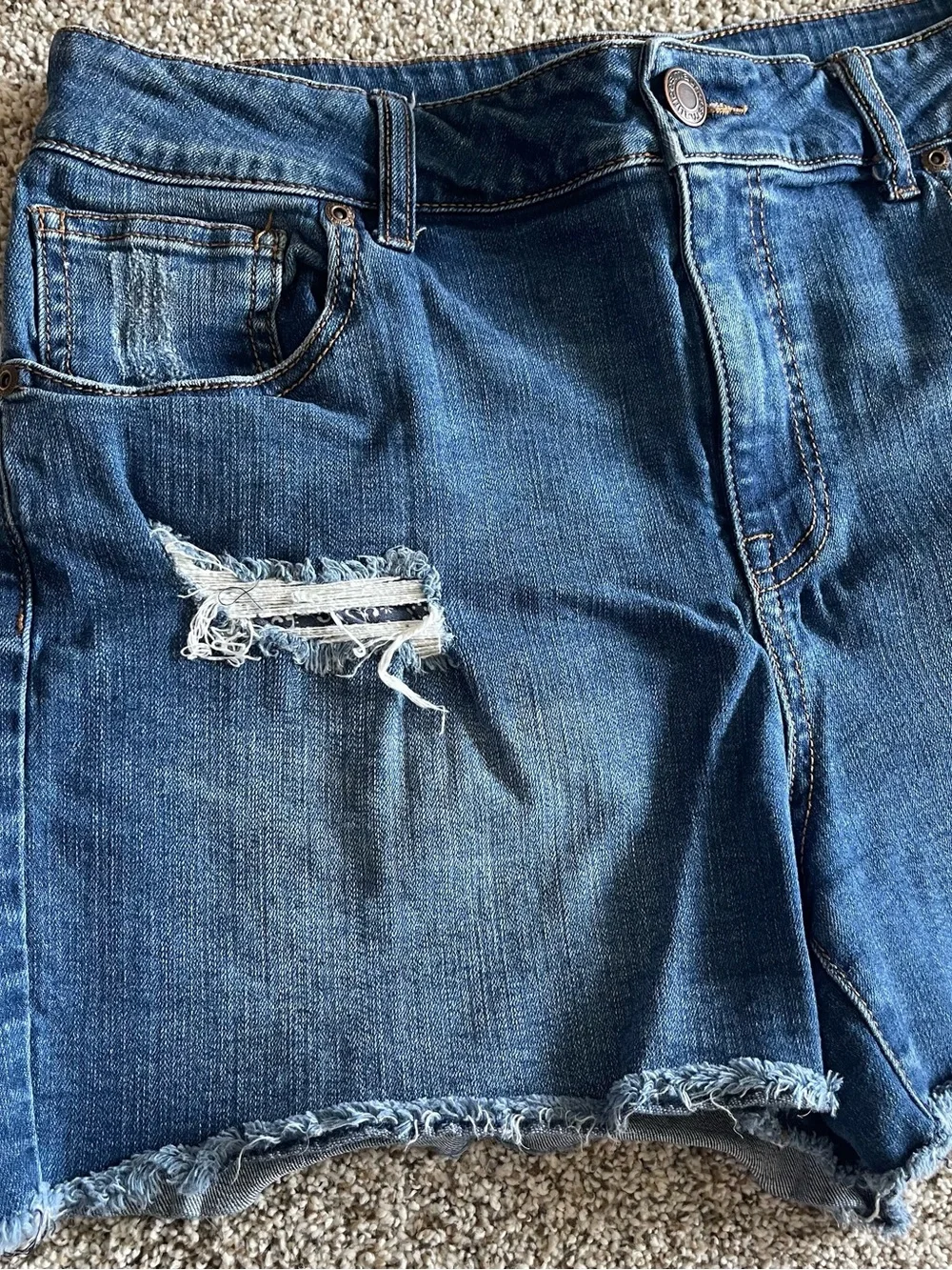 Maurices- Distressed Denim Women's Shorts